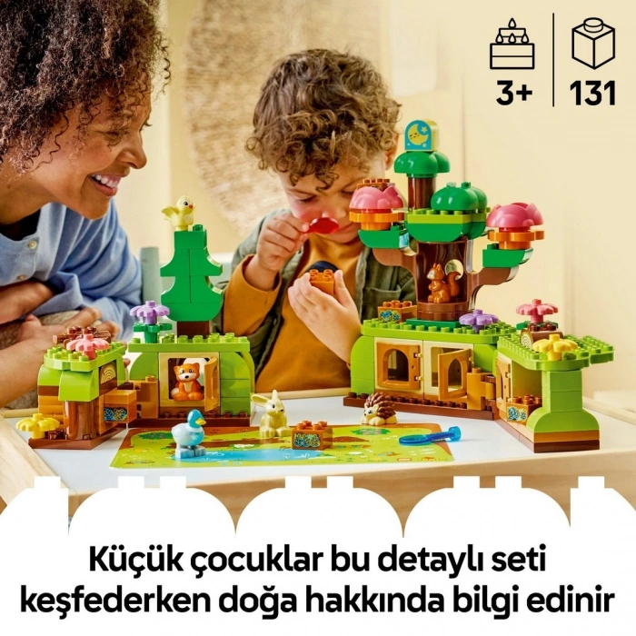 LEGO DUPLO Vahşi Hayvanlarla Keşif Ormanı 10480