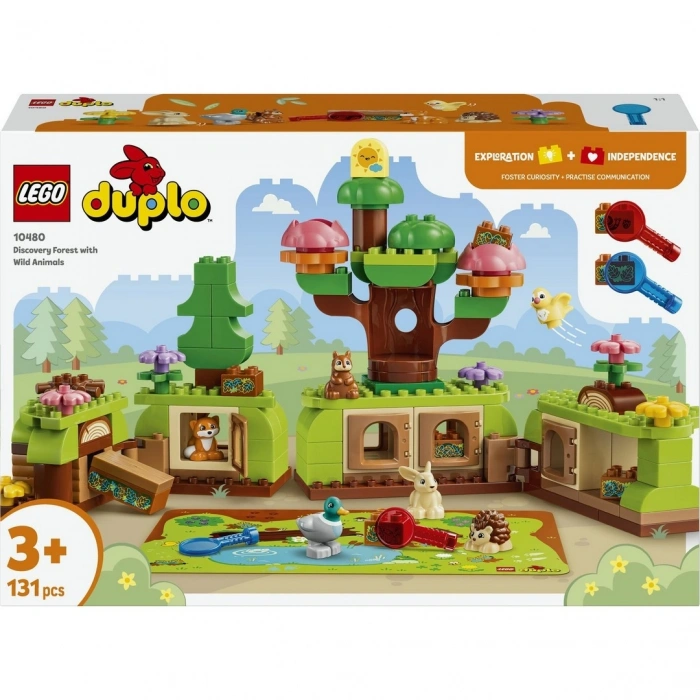 LEGO DUPLO Vahşi Hayvanlarla Keşif Ormanı 10480