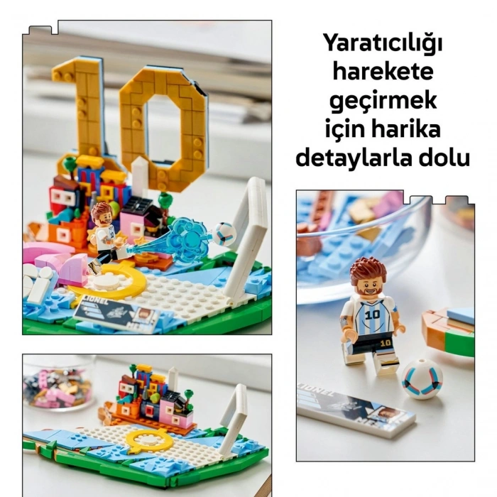 LEGO Editions Lionel Messi – Unutulmaz Futbol Anları 43011