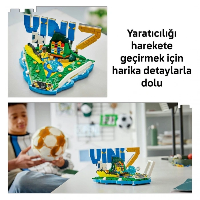 LEGO Editions Vini Jr. – Unutulmaz Futbol Anları 43027