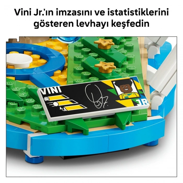LEGO Editions Vini Jr. – Unutulmaz Futbol Anları 43027