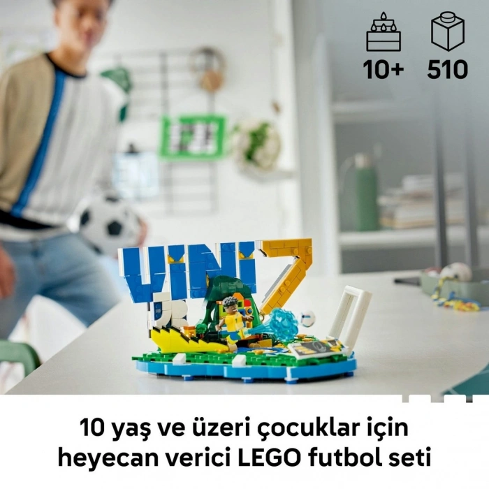 LEGO Editions Vini Jr. – Unutulmaz Futbol Anları 43027