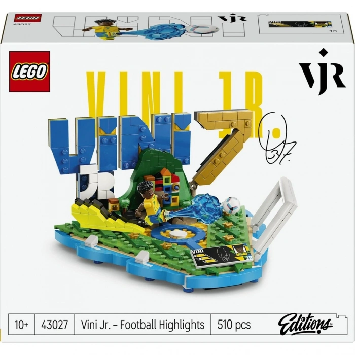 LEGO Editions Vini Jr. – Unutulmaz Futbol Anları 43027