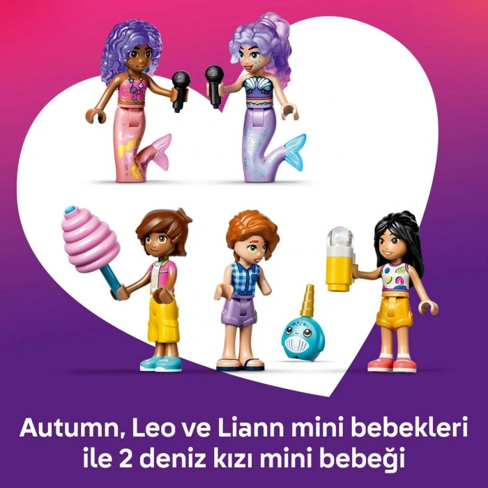 LEGO Friends Deniz Kızı Hız Treni Yapım Seti 42703