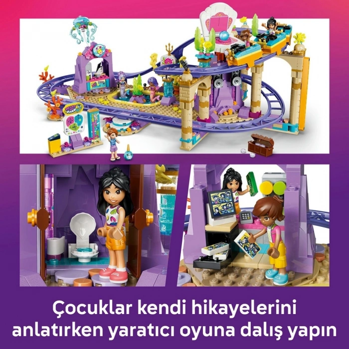 LEGO Friends Deniz Kızı Hız Treni Yapım Seti 42703