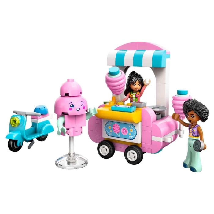 LEGO Friends Pamuk Şeker Standı ve Scooter 42643