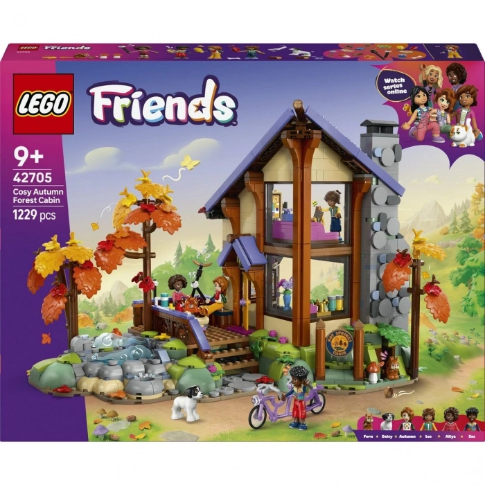 LEGO Friends Şirin Sonbahar Orman Kulübesi 42705