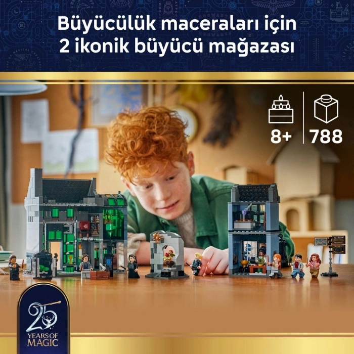 LEGO Harry Potter Knockturn Yolu Büyücü Mağazaları 76471