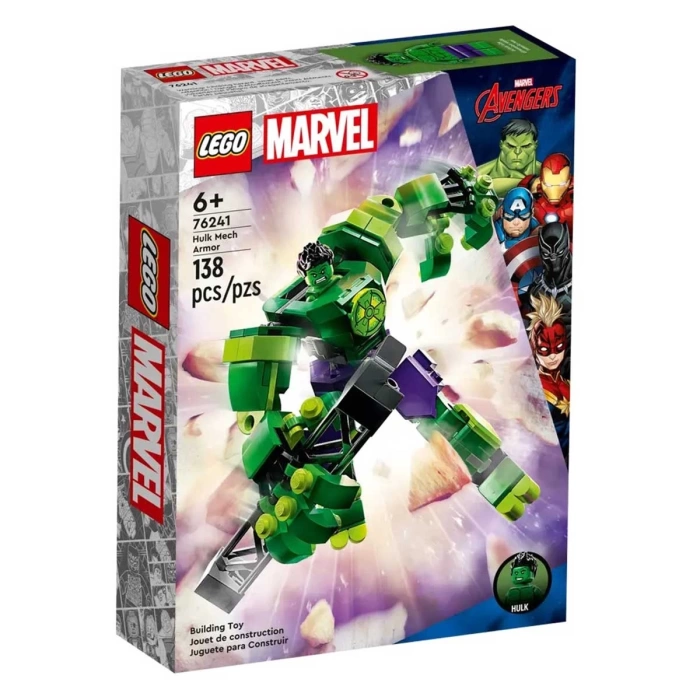 LEGO Hulk Robot Zırhı 76241