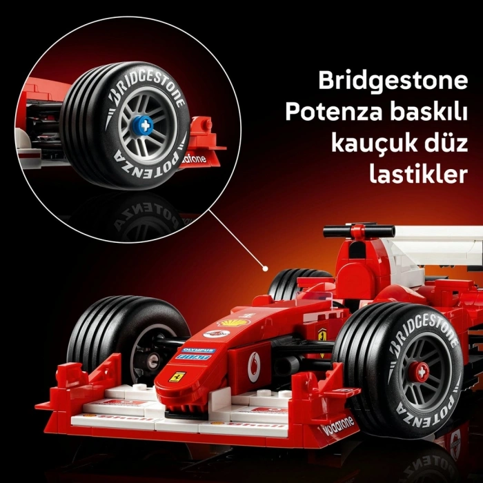 LEGO Icons Ferrari F2004 ve Michael Schumacher 11375