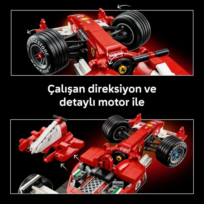 LEGO Icons Ferrari F2004 ve Michael Schumacher 11375