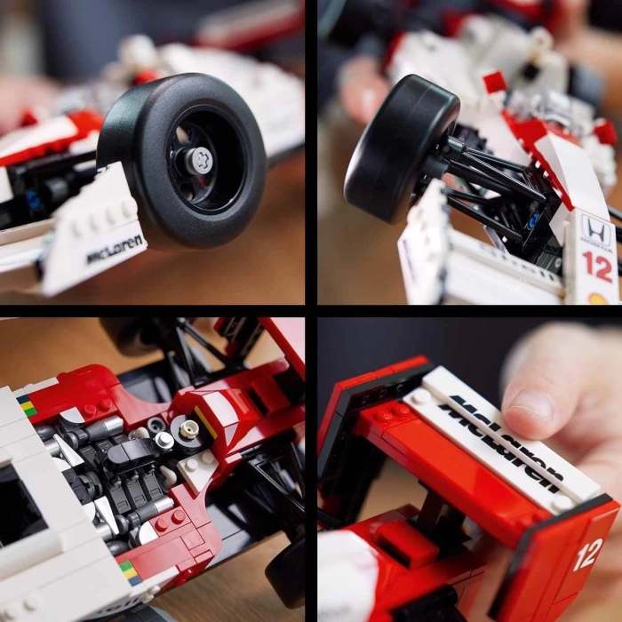 LEGO Icons McLaren MP4/4 ve Ayrton Senna 10330