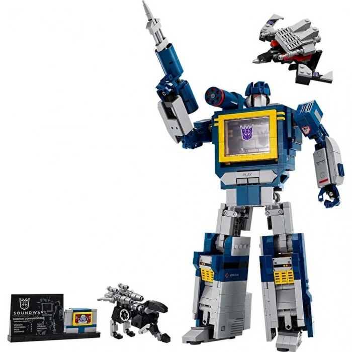 LEGO Icons Transformers: Soundwave 10358