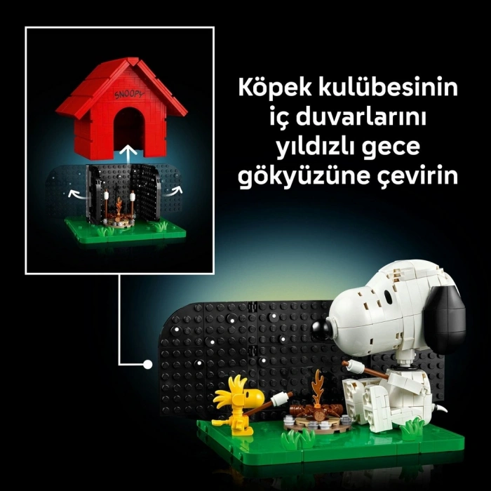 LEGO Ideas Peanuts: Snoopy’nin Köpek Kulübesi 21368