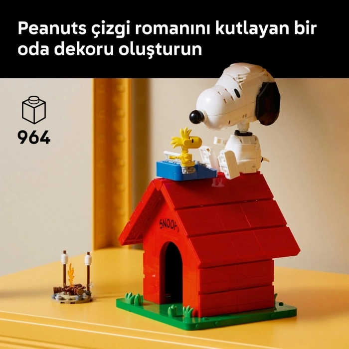 LEGO Ideas Peanuts: Snoopy’nin Köpek Kulübesi 21368