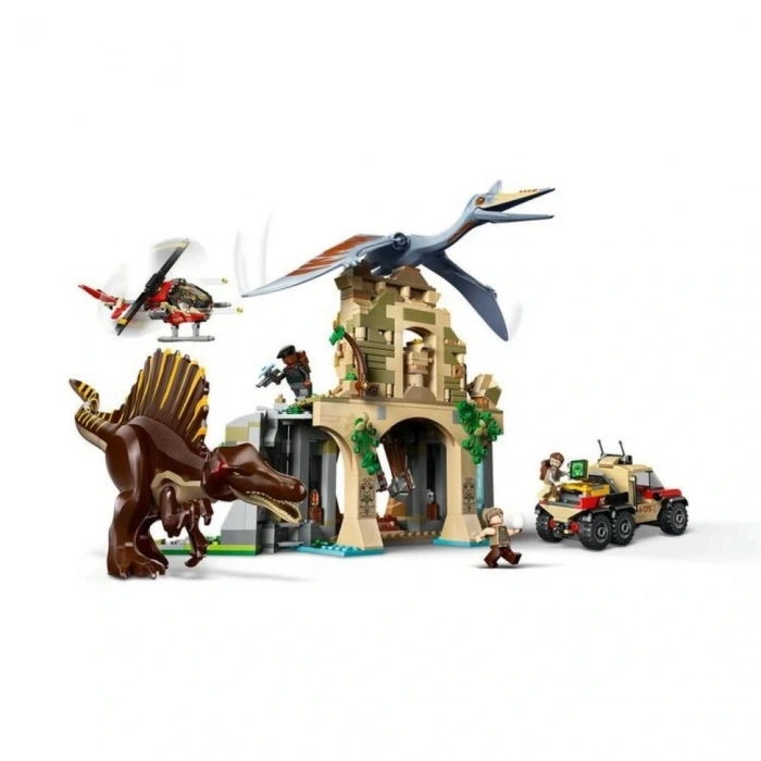 LEGO Jurassic World Spinosaurus ve Quetzalcoatlus Hava Görevi 76976