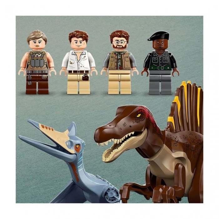 LEGO Jurassic World Spinosaurus ve Quetzalcoatlus Hava Görevi 76976
