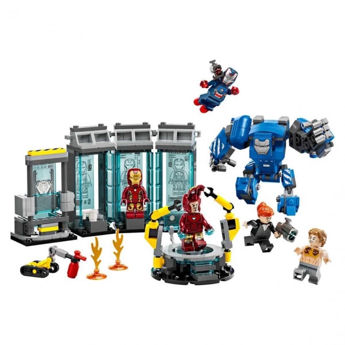 LEGO Marvel Iron Man’in Laboratuvarı: Zırh Salonu 76315