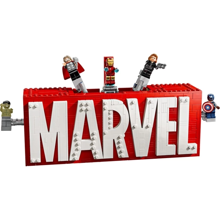 LEGO Marvel MARVEL Logosu ve Minifigürleri 76313