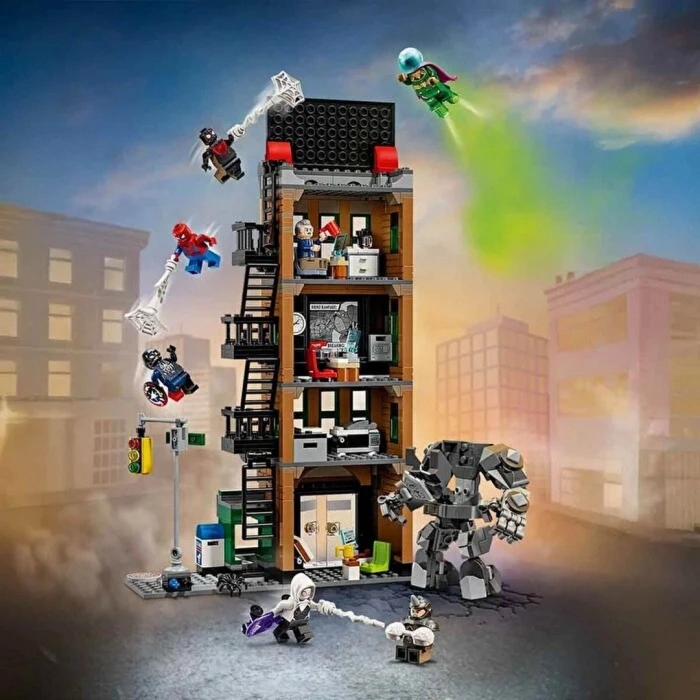 LEGO Marvel Örümcek Adam Mysterioya Karşı: Daily Bugle 76342