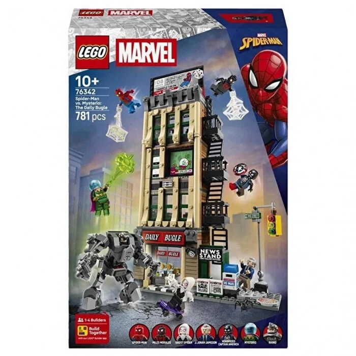 LEGO Marvel Örümcek Adam Mysterioya Karşı: Daily Bugle 76342