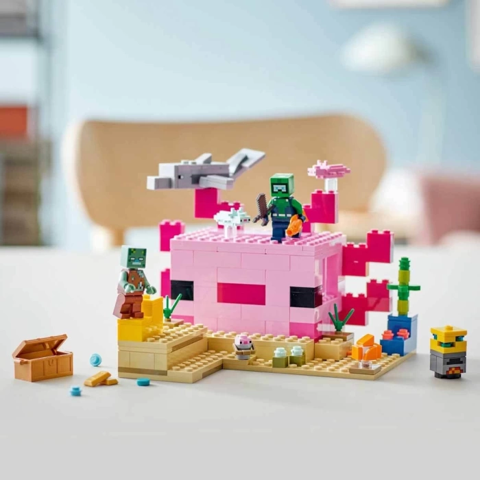 LEGO Minecraft Aksolotl Evi 21247