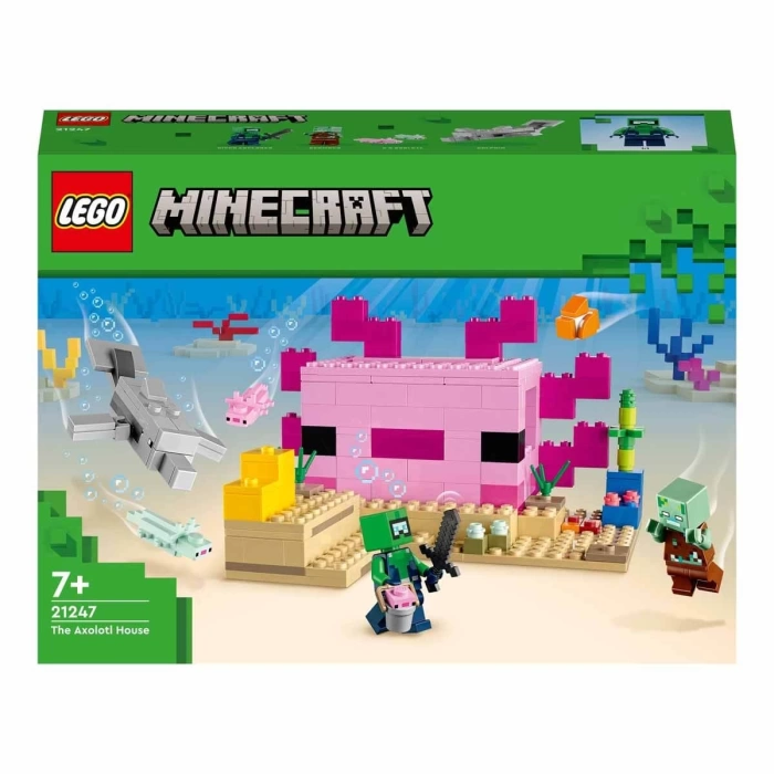 LEGO Minecraft Aksolotl Evi 21247