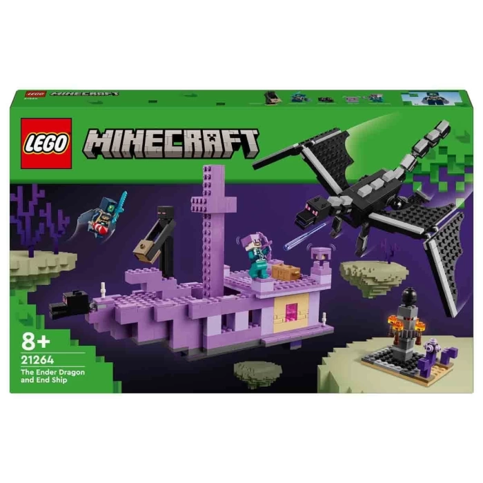 LEGO Minecraft Ender Ejderhası ve End Gemisi 21264