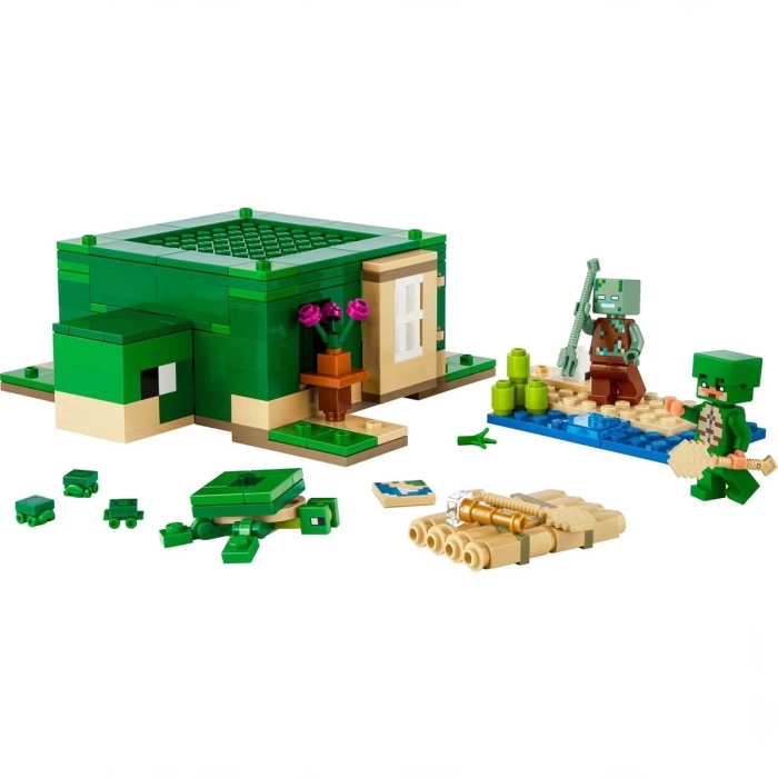 LEGO Minecraft Kaplumbağa Plaj Evi 21254