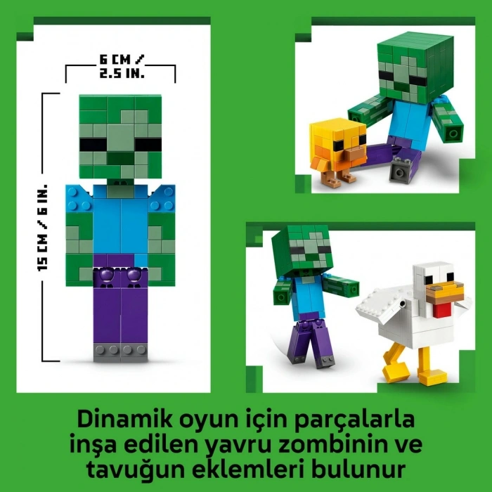 LEGO Minecraft Tavuk Jokey 21582