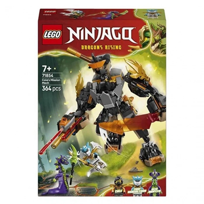 LEGO Ninjago Cole’un Görev Robotu ve Ejderha Zane 71854