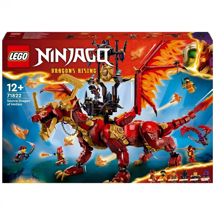 LEGO NINJAGO Hareket Kaynak Ejderhası 71822