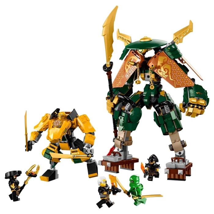 LEGO NINJAGO Lloyd ve Arinin Ninja Ekibi Robotları 71794