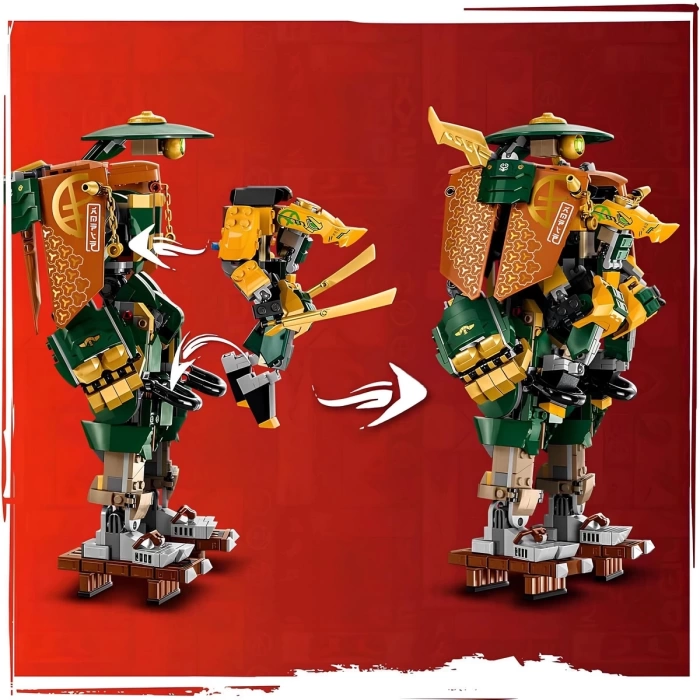 LEGO NINJAGO Lloyd ve Arinin Ninja Ekibi Robotları 71794