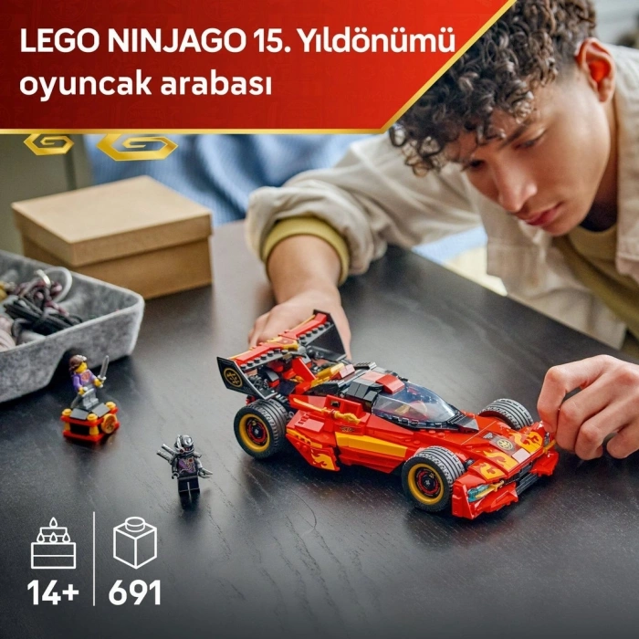LEGO NINJAGO X-1 Ninja Turbo Otomobil 15. Yıl Dönümü 71867