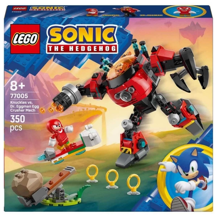 LEGO Sonic the Hedgehog Knuckles, Dr. Eggman’ın Egg Crusher Robotuna Karşı 77005