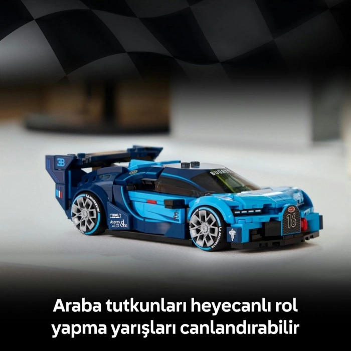 LEGO Speed Champions Bugatti Vision Gran Turismo Araba 77253