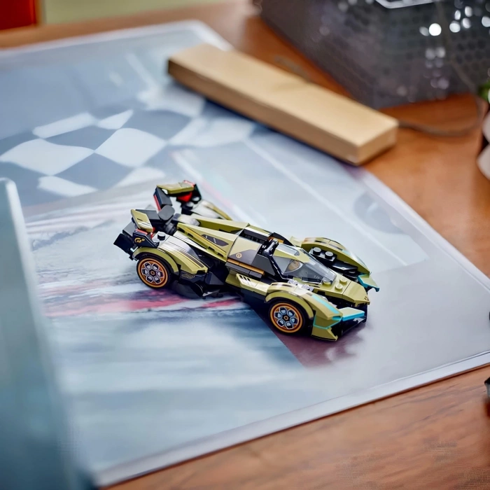 LEGO Speed Champions Lamborghini Lambo V12 Vision GT Süper Araba 76923