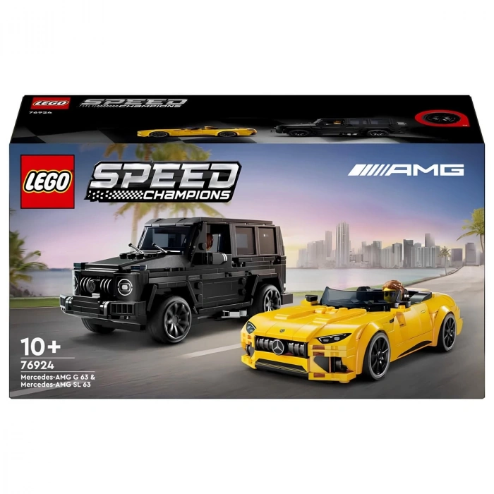 LEGO Speed Champions Mercedes-AMG G 63 ve Mercedes-AMG SL 63 76924