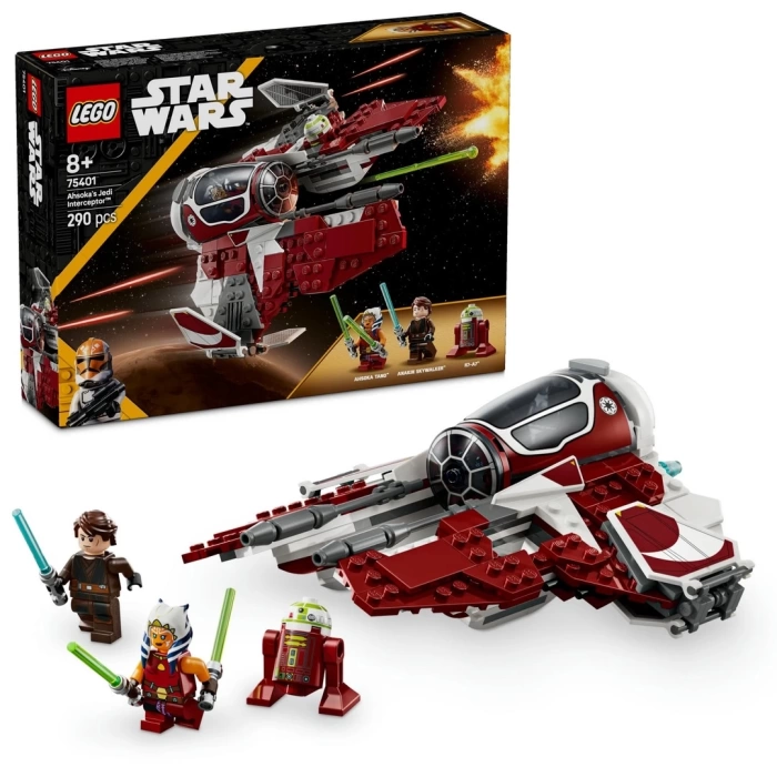 LEGO Star Wars Ahsoka’nın Jedi Interceptor’ı Starfighter 75401