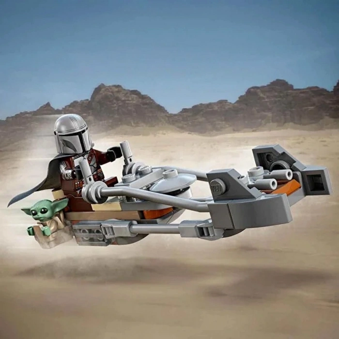 LEGO Star Wars Mandalorian ve Grogu’nun Hız Motoru 75436