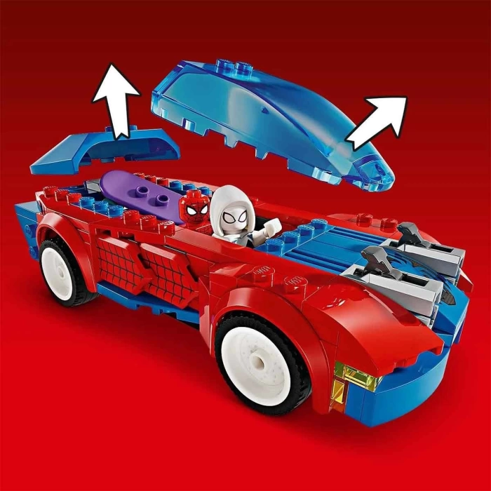 LEGO Super Heroes Örümcek Adam Yarış Arabası ve Venom Green Goblin 76279