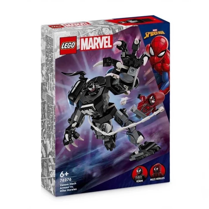 LEGO Super Heroes Venom Robot Zırhı Miles Morales’e Karşı 76276