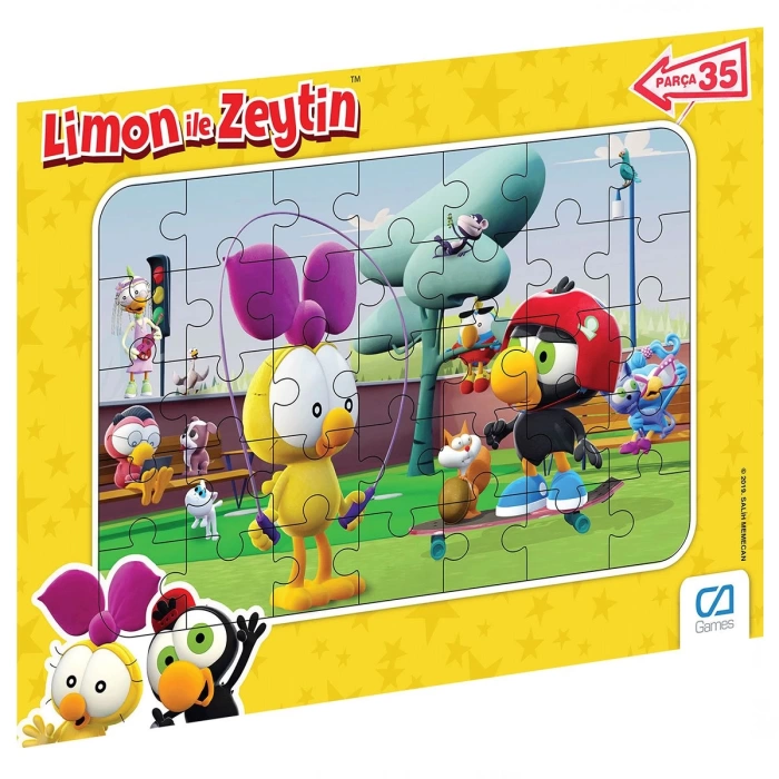 Limon ile Zeytin 35 Parça Frame Puzzle