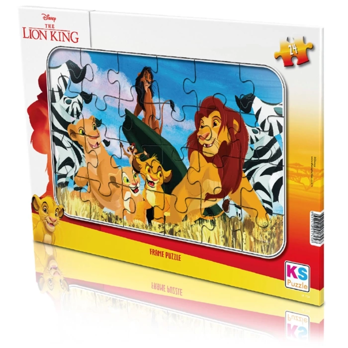 Lion King 24 Parça Frame Puzzle