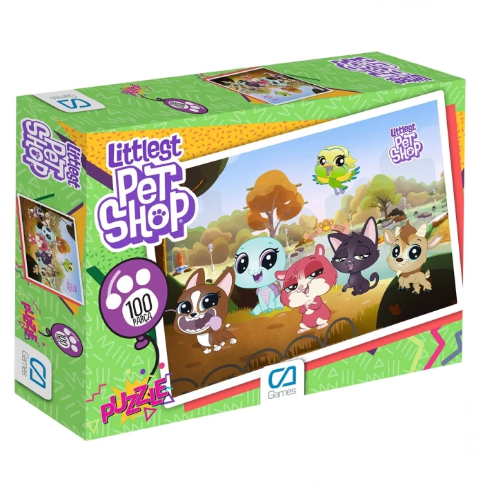 Littlest Pet Shop 100 Parça Kutulu Puzzle