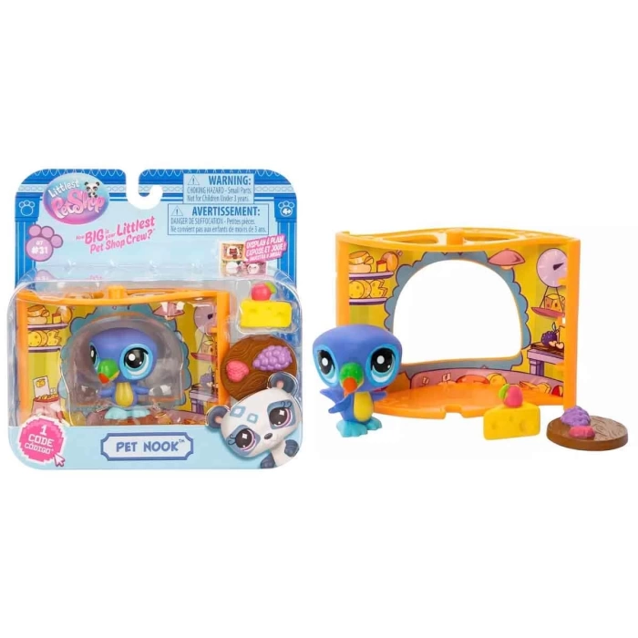 Littlest Pet Shop Miniş ve Temalı Oyun Köşesi