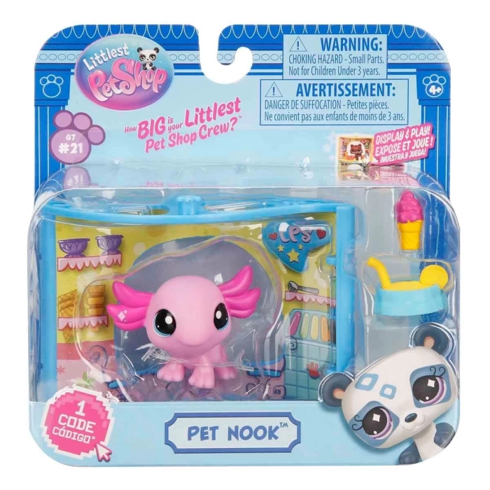 Littlest Pet Shop Miniş ve Temalı Oyun Köşesi