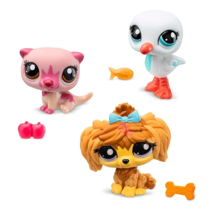 Littlest Pet Shop Minişler 3’lü Figür Seti S2