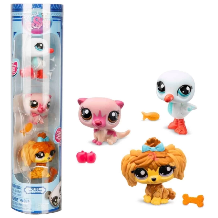 Littlest Pet Shop Minişler 3’lü Figür Seti S2